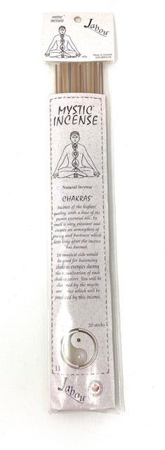 Chakras Natural Mystic™ Incense Sticks by Jabou™