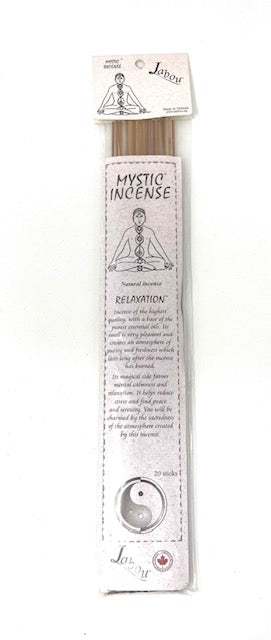 Relaxation Natural Mystic™ Incense Sticks by Jabou™