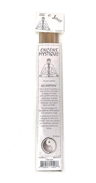 Relaxation Natural Mystic™ Incense Sticks by Jabou™