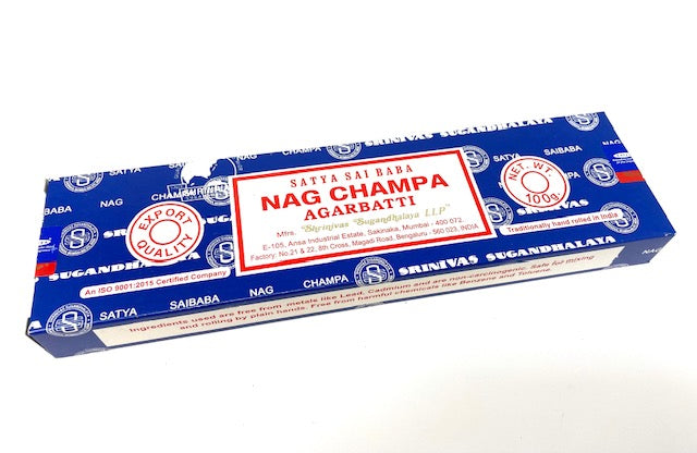 Satya Sai Baba Nag Champa Incense Sticks 100g box