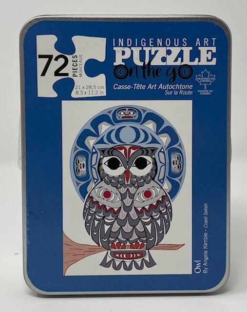 Owl Indigenous Art Puzzle