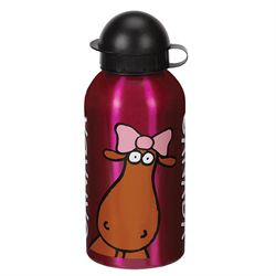 Pink Moose Water Bottle