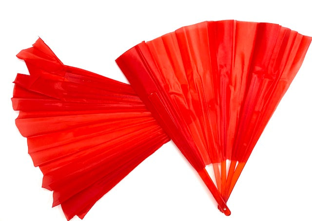 Chinese Dance Fans Set (Red)
