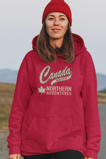 Canada Brand Red Hoodie