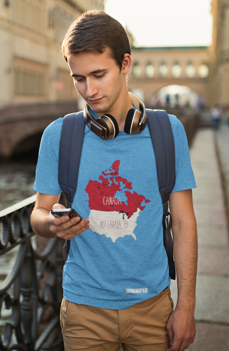 Canada, Not Canada Eh! Adult Tee