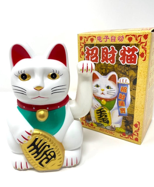 Blessings Fortune Beckoing Cat (White Colour)