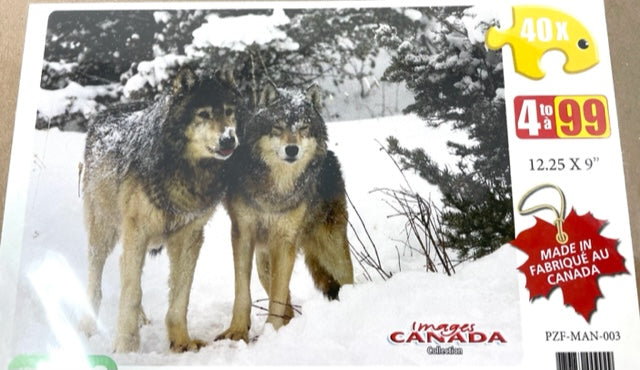 Canada Wolves Puzzle