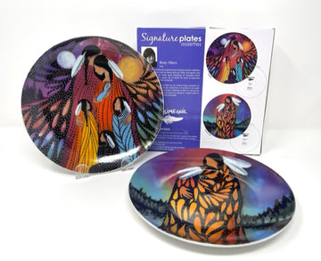 Betty Albert Indigenous Collection Signature Plates Set of 2