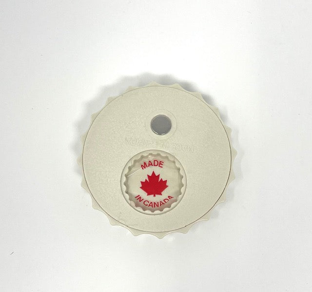 Canada Flag Bottle Cap Opener Magnet