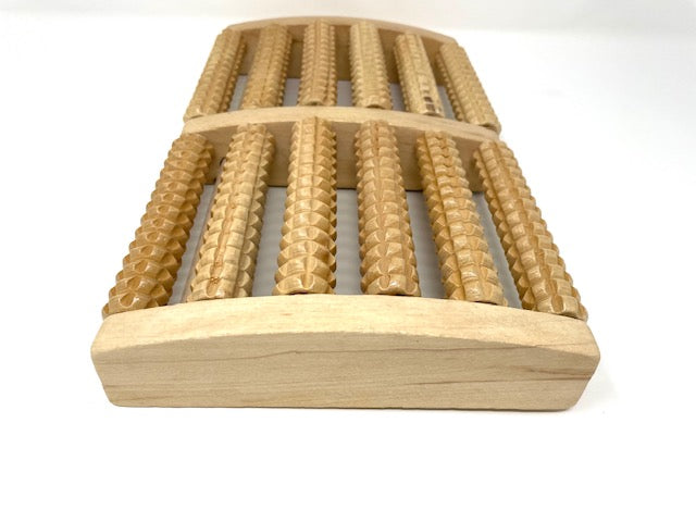 Double Row Wooden Foot Massage Rollers