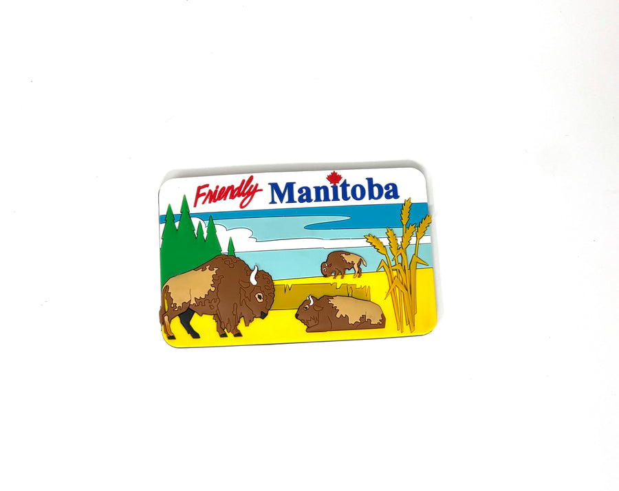 Friendly Manitoba Magnet (PVC)
