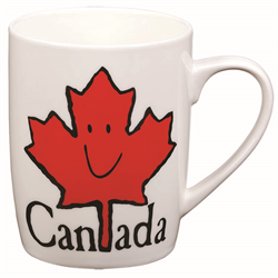 Happy Maple Leaf Java Mug