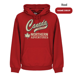 Canada Brand Red Hoodie