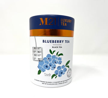 Blueberry Tea (Black Tea) in Paper Can