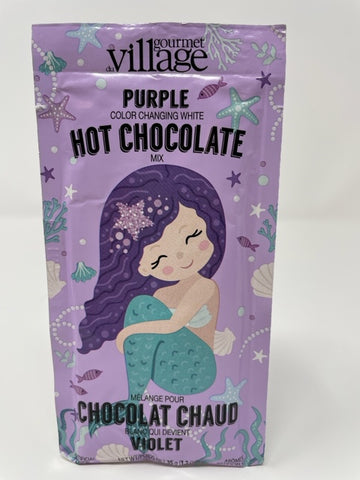 Mermaid Purple Coloured White Hot Chocolate Mix