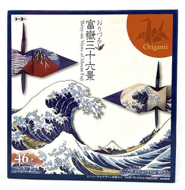Views of Mount Fuji Origami Paper
