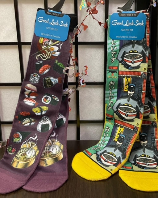 Batman and Ramen Men's Socks